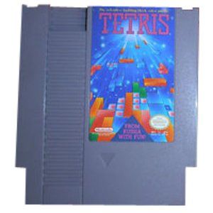 Vintage Tetris Nintendo Game 1985 Vintage Nintendo